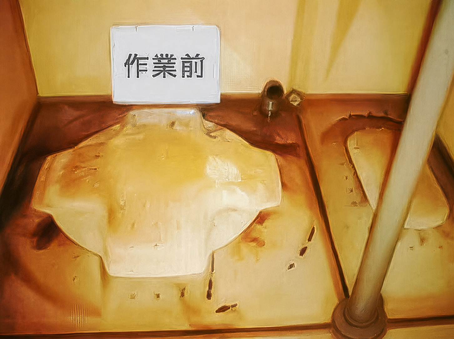 清掃前