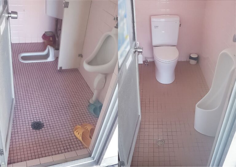 トイレのリフォームのビフォーアフター
